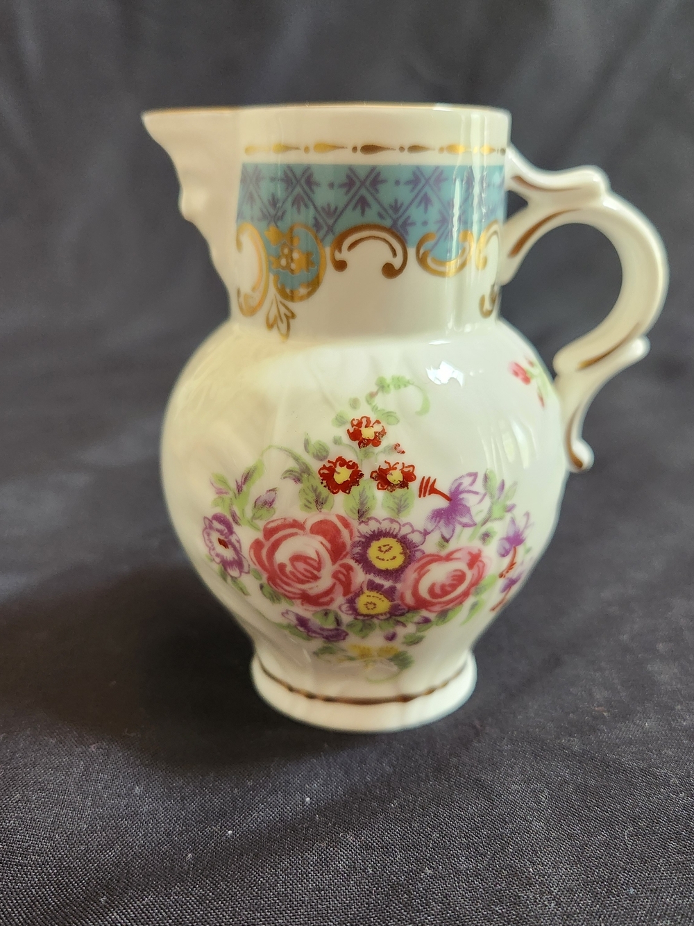 Vintage Royal Worcester Cabbage Leaf Jug